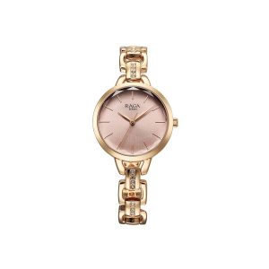 Titan Raga Showstopper Quartz Analog Rose Gold Dial Women’s Watch